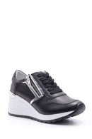 Kadın Fermuar Detaylı Sneaker | Derimod Kadın Fermuar Detaylı Sneaker | Derimod