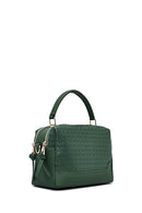 Women's Green Printed Long Shoulder Bag | Derimod Women's Green Printed Long Shoulder Bag | Derimod