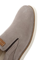 Erkek Vizon Nubuk Deri Casual Loafer | Derimod Erkek Vizon Nubuk Deri Casual Loafer | Derimod