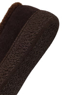 Kadın Kahverengi Tokalı Kalın Tabanlı Süet Deri Teddy Loafer | Derimod Kadın Kahverengi Tokalı Kalın Tabanlı Süet Deri Teddy Loafer | Derimod
