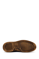 Male Brown Lace-up Nubuck Leather Casual Shoes | Derimod Male Brown Lace-up Nubuck Leather Casual Shoes | Derimod
