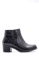 Women's Quilted Leather Boots | Derimod Women's Quilted Leather Boots | Derimod