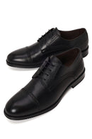 Male Black Lace-Up Leather Casual Shoes | Derimod Male Black Lace-Up Leather Casual Shoes | Derimod