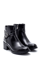 Women's Buckle Heeled Boots | Derimod Women's Buckle Heeled Boots | Derimod