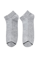 Erkek Gri Pamuklu Çorap | Derimod