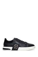 Men's Black Leather Sneaker | Derimod Men's Black Leather Sneaker | Derimod