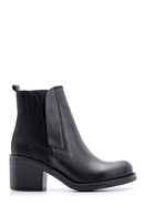 Women's Heeled Leather Boots | Derimod Women's Heeled Leather Boots | Derimod