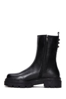 Women's Black Zipper Boots | Derimod Women's Black Zipper Boots | Derimod