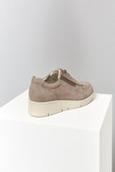 Zipper Detailed Mink Women's Sports Shoes | Derimod Zipper Detailed Mink Women's Sports Shoes | Derimod