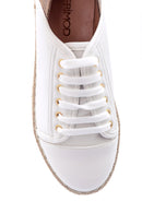 Kadın Rose Detaylı Hasır Tabanlı Espadril | Derimod Kadın Rose Detaylı Hasır Tabanlı Espadril | Derimod