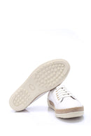 Kadın Rose Detaylı Hasır Tabanlı Espadril | Derimod Kadın Rose Detaylı Hasır Tabanlı Espadril | Derimod