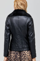 Tisha Kadın Deri Ceket | Derimod Tisha Kadın Deri Ceket | Derimod