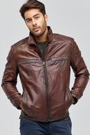 Elton Erkek Deri Ceket | Derimod Elton Erkek Deri Ceket | Derimod