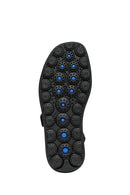 Geox Kadın Siyah D Spherica Ec4.1 S A - Nappa Bantlı Deri Sandalet | Derimod Geox Kadın Siyah D Spherica Ec4.1 S A - Nappa Bantlı Deri Sandalet | Derimod