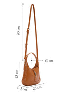 Women's Tan Long Strap Shoulder Bag | Derimod Women's Tan Long Strap Shoulder Bag | Derimod