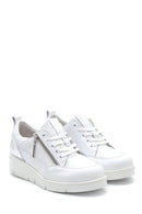 Women's Leather Zipper Detailed Shoes | Derimod Women's Leather Zipper Detailed Shoes | Derimod