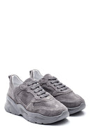 Kadın Deri Süet Sneaker | Derimod Kadın Deri Süet Sneaker | Derimod