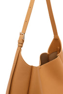 Woman Beige Classic Shoulder Bag | Derimod Woman Beige Classic Shoulder Bag | Derimod