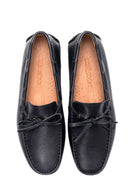 Erkek Siyah Deri Casual Loafer | Derimod Erkek Siyah Deri Casual Loafer | Derimod