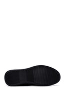 Men's Black Leather Sneaker | Derimod Men's Black Leather Sneaker | Derimod