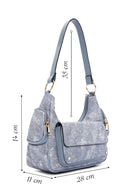 Women's Blue Shoulder Bag | Derimod Women's Blue Shoulder Bag | Derimod