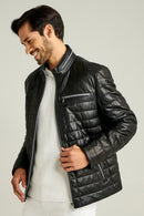 Falcao Erkek Deri Ceket | Derimod Falcao Erkek Deri Ceket | Derimod