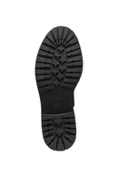 Geox Women's Black Iridea Lace-Up Leather Combat Boots | Derimod Geox Women's Black Iridea Lace-Up Leather Combat Boots | Derimod