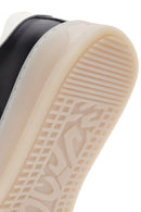 Alberto Guardiani Men's Black New Era Lace-Up Leather Sneakers | Derimod Alberto Guardiani Men's Black New Era Lace-Up Leather Sneakers | Derimod