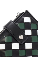 Kadın Yeşil Örgü Cüzdan | Derimod Kadın Yeşil Örgü Cüzdan | Derimod