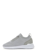 Derimod Zero Women's Gray Lace-up Sneaker | Derimod Derimod Zero Women's Gray Lace-up Sneaker | Derimod