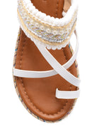 Women's Embroidered Sandals | Derimod Women's Embroidered Sandals | Derimod