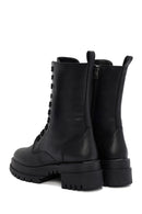 Women's Black Zippered Boots | Derimod Women's Black Zippered Boots | Derimod