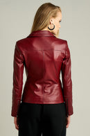 Rina Kadın Deri Ceket | Derimod Rina Kadın Deri Ceket | Derimod