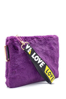 Women's Plush Portfolio | Derimod Women's Plush Portfolio | Derimod