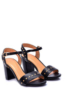 Women's Studded Detailed Heeled Shoes | Derimod Women's Studded Detailed Heeled Shoes | Derimod