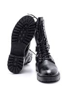 Women's Lace-up Leather Boots | Derimod Women's Lace-up Leather Boots | Derimod