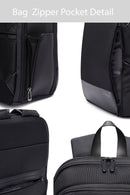 D-Pack Unisex Black Backpack | Derimod D-Pack Unisex Black Backpack | Derimod