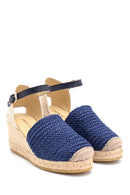 Kadın Dolgu Topuklu Espadril | Derimod Kadın Dolgu Topuklu Espadril | Derimod