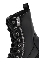 Women's Black Zippered Boots | Derimod Women's Black Zippered Boots | Derimod