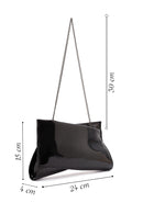 Women's Black Chain Strap Clutch Bag | Derimod Women's Black Chain Strap Clutch Bag | Derimod