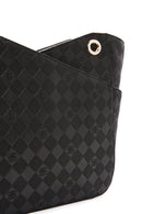 Women's Black Printed Shoulder Bag | Derimod Women's Black Printed Shoulder Bag | Derimod