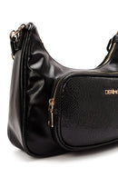 Woman Black Double-Strap Shoulder Bag | Derimod Woman Black Double-Strap Shoulder Bag | Derimod