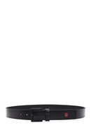 Men's Black Leather Belt | Derimod Men's Black Leather Belt | Derimod