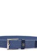 Men's Blue Braided Leather Belt | Derimod Men's Blue Braided Leather Belt | Derimod