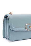 Women's Blue Long Chain Shoulder Bag | Derimod Women's Blue Long Chain Shoulder Bag | Derimod