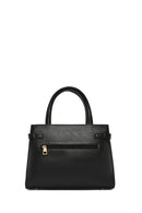 Women's Black Printed Long Shoulder Bag | Derimod Women's Black Printed Long Shoulder Bag | Derimod