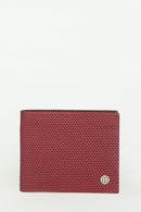 Men's Burgundy Leather Wallet | Derimod Men's Burgundy Leather Wallet | Derimod