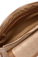 Kadın Bej Uzun Askılı Baskılı Çapraz Çanta | Derimod Kadın Bej Uzun Askılı Baskılı Çapraz Çanta | Derimod