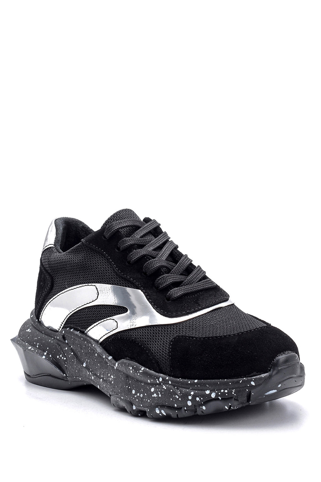 Kadın Süet Detaylı Sneaker