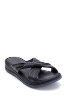 Women's Comfort Leather Slippers | Derimod Women's Comfort Leather Slippers | Derimod